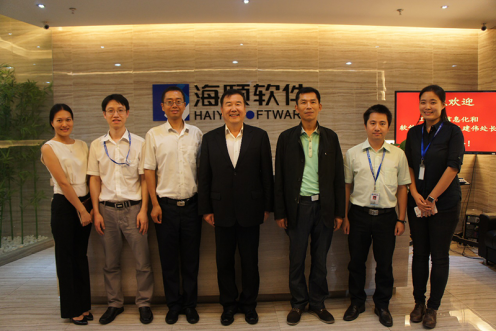 工信部向导莅临广州尊龙凯时人生就是搏指导两化融合事情